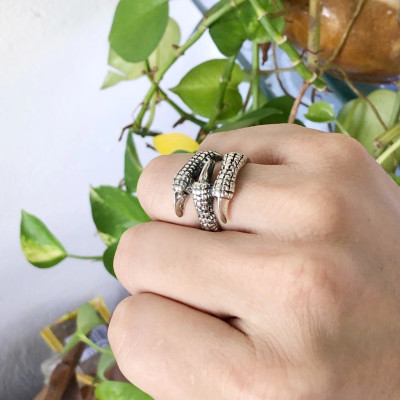 Nhẫn Nam Bạc 925 Móng Vuốt Rồng Mạnh Mẽ BẠC HIỂU MINH NA612