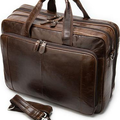 Cặp nam công sở da bò cao cấp BHM9205 Túi xách nam.Vừa laptop đến 17inch.