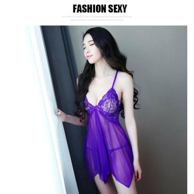 Váy Ngủ Ren Gợi Cảm Quyến Rũ, Váy Ngủ Có Mút Ngực, Váy Ngủ Một Mảnh, Váy Ngủ Sexy, Váy Ngủ Bigsize C006