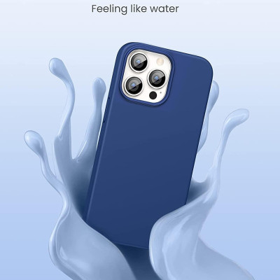 Ugreen UG80676LP545TK Navy Blue Silicone Ốp Lưng Iphone 13 Pro 6.1inch - HÀNG CHÍNH HÃNG