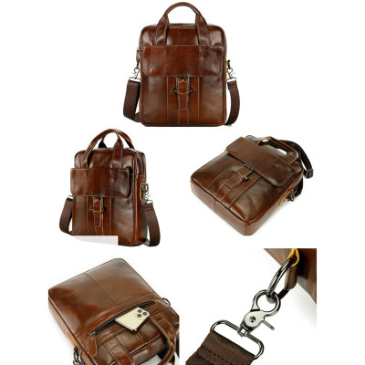 Túi đeo chéo nam DA BÒ THẬT – BEE GEE DCN9355