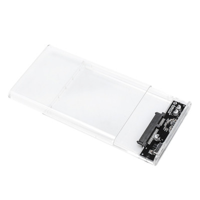 Hộp Đựng Ổ Cứng (HDD Box) 2.5" Orico USB 3.0 Nhựa Trong Suốt cho Ổ HDD và SDD - Hàng Chính Hãng