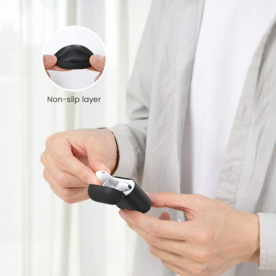 Ugreen UG80479LP367TK Airpods Màu Đen Hộp bảo vệ Silicone - HÀNG CHÍNH HÃNG