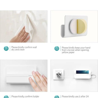 Ugreen UG30394LP108TK Màu Trắng Giá đỡ treo tường cho điện thoại - HÀNG CHÍNH HÃNG