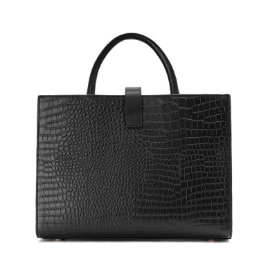 Túi Xách Tay Túi Đeo Chéo Nữ Thời Trang GENCE TX18 Chất Liệu Da Bò Cao Cấp Màu Black