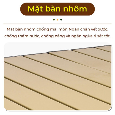 Bàn cắm trại dã ngoại gấp gọn TSD 120cm có thể gập lại ,đa năng,dễ mang theo, dã ngoại