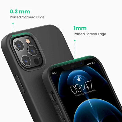 Ugreen UG20455LP418TK Iphone 12 Pro 6.1inch Màu Xanh Navy Ốp Lưng điện thoại Silicone - HÀNG CHÍNH HÃNG