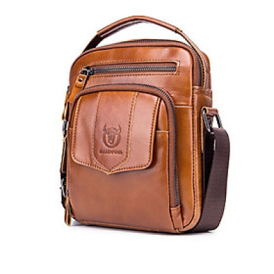 Túi đeo chéo nam DA tự nhiên BEE GEE – DCN9073