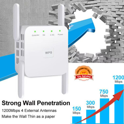 [Tổng Hợp] Bộ kích sóng Wifi xuyên tường 5G 1200Mbps 5GHz Chuyên Dụng Chất Lượng Cao-  Hàng chính hãng