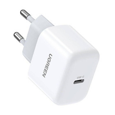 Ugreen UG10220CD241TK 20W Màu Trắng Bộ sạc nhanh mini cổng type-c - HÀNG CHÍNH HÃNG