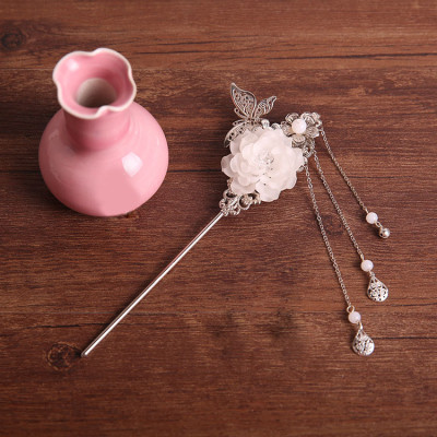 Trâm cài tóc tua rua dài phong cách trang điểm cổ trang cho bạn nữ