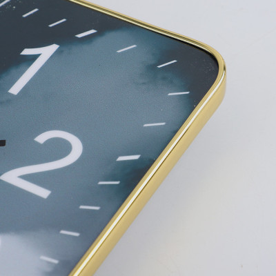 Đồng hồ treo tường sang trọng họa tiết độc đáo(giao mẫu ngẫu nhiên)