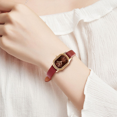 Đồng Hồ Nữ Julius Hàn Quốc JA1112 Dây Da