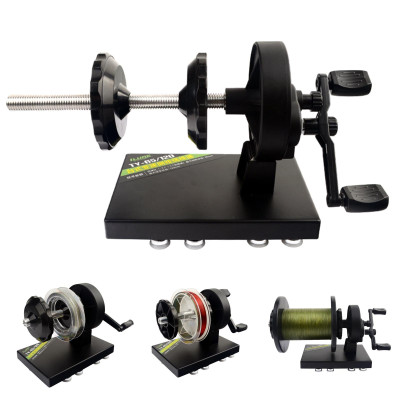 Máy cuộn dây câu cá di động, công suất mạnh mẽ, dễ dàng cố định trên bàn, kính, gạch và các bề mặt nhẵn khác