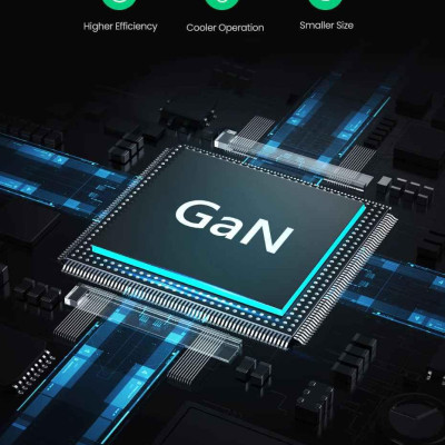 Ugreen UG90575CD226TK 100W Màu Đen Bộ sạc nhanh Nexode chip GaN gồm 3 cổng USB-C + USB-A kèm dây cáp USB-C dài 1.5M chuẩn cắm EU - HÀNG CHÍNH HÃNG