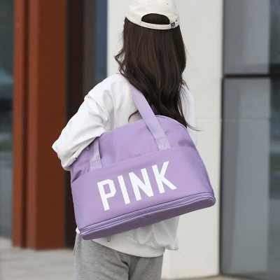 Túi Xách Du Lịch Cỡ Lớn 2 Tầng PINK, Túi Đa Năng Nam Nữ Sang Chảnh, Size To Đựng Nhiều Đồ - HÀNG CHÍNH HÃNG MINIIN