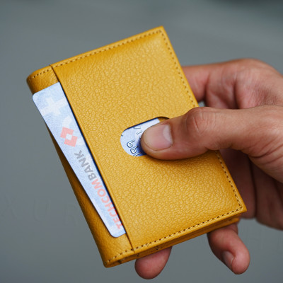 Ví da đựng card holder LEALUX