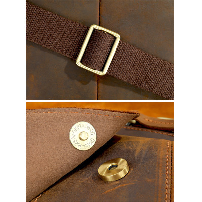 Túi đeo chéo nam DA BÒ THẬT phong cách mới  - BEE GEE DCN9231