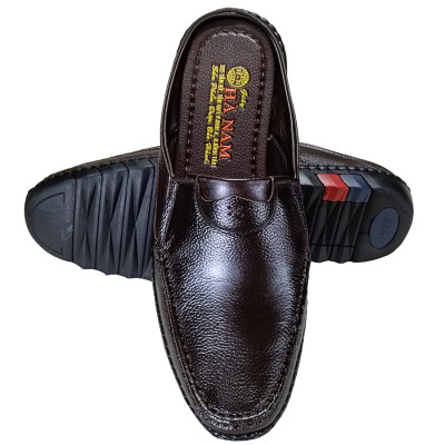 Giày Sục Nam HA NAM Da Bò Thật Cao Cấp GSB20172