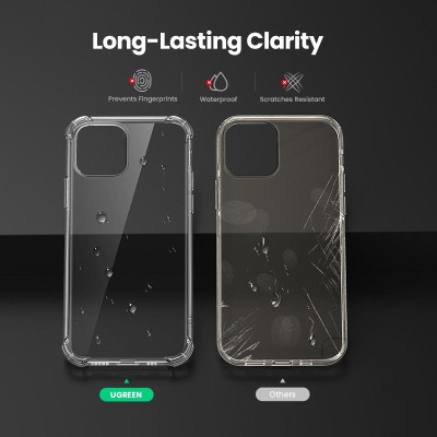 Ugreen UG30379LP459TK IPHONE 12 mini 4.5inch Ốp Điện Thoại Bằng Cao Su PU Mềm Chống Sốc - HÀNG CHÍNH HÃNG