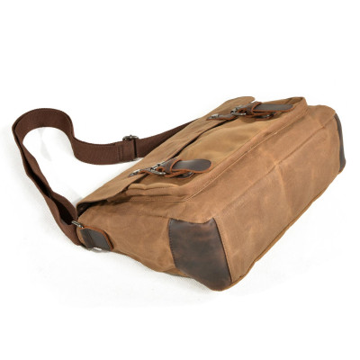 Túi đeo chéo vải bố chống nước AT6027 | Anh Tho Leather