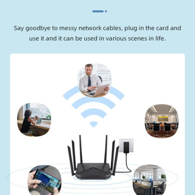 Phát wifi từ sim 4G B618 tích hợp 6 ăngten, bộ phát wifi 4G LTE  có 4 cổng WAN/LAN, 6 ăngten Siêu Khỏe - hàng chính hãng