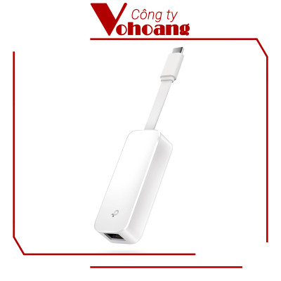 Bộ Chuyển Đổi Mạng USB Type-C Sang Ethernet TP-Link UE300C Tốc Độ 100/1000 Mbps - Hàng Chính Hãng