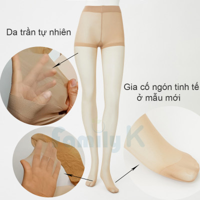 [VỎ ĐỎ MÃ MỚI] Vớ Quần tất Nhật SABRINA Natural da trần tự nhiên mặc hàng ngày chống nắng co giãn thoải mái có size lớn