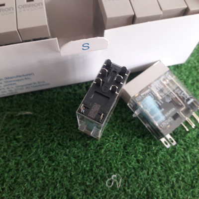 Rơ le trung gian G2R-2-SND (S) 8 chân coil 24Vdc, 2NO-2NC 10A