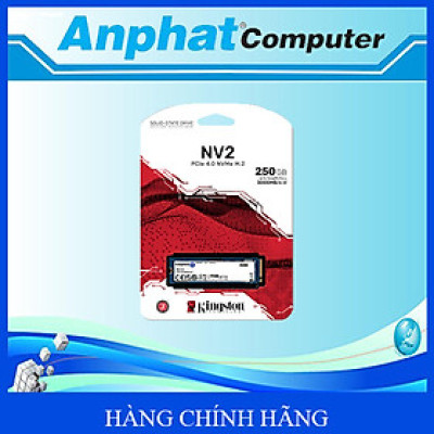 Ổ cứng SSD Kingston NV2 250GB/500GB/1TB/2TB/4TB PCIe Gen4 x4 NVMe M.2 – Hàng Chính Hãng