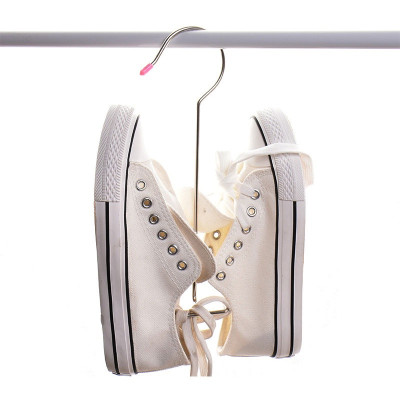 Combo 5 Móc Inox Treo Phơi Giày Dép, Quần Áo - Giá Treo Giày Inox 304 Không Gỉ Dày