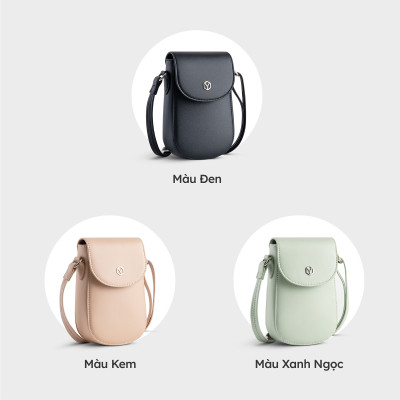 Túi Yuumy ( Thời trang nữ xinh xắn kiểu dáng basic - Túi đeo chéo da Seasand YN216 )