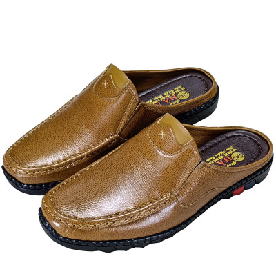 Giày Sục Nam HA NAM Da Bò Thật Cao Cấp GSB20172