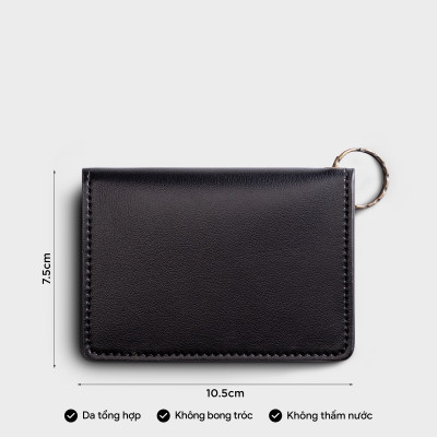 Ví Lata ( Thời trang nữ tiện lợi - Ví móc khóa da Luxdeli MK6 )