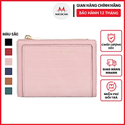 Ví Ngắn Nữ Mini Cầm Tay Thời Trang TAILIAN Nhiều Ngăn Đựng Tiền Phối Vân Da Rắn Cao Cấp Siêu Đẹp Giá Rẻ TL34 - Micocah