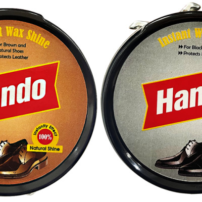 Xi khô đánh giày da, đồ da Hando 50g (Đen / Nâu)
