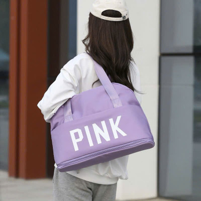 Túi Xách Du Lịch Cỡ Lớn 2 Tầng PINK, Túi Đa Năng Nam Nữ Sang Chảnh, Size To Đựng Nhiều Đồ - HÀNG CHÍNH HÃNG MINIIN