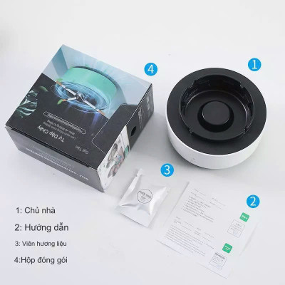 Mẫu Gạt Tàn Hút Khói Tự Động Mới Nhất: Lọc Không Khí, Khử Mùi Với Ion Âm Siêu Tốt