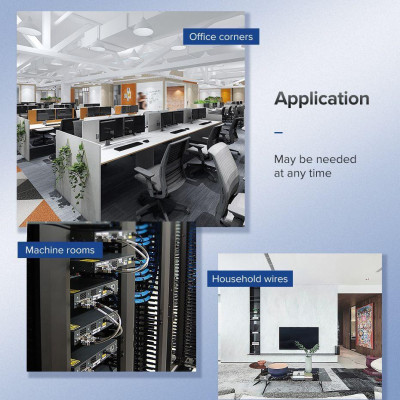 Ugreen UG60483LP124TK 0.5M cỡ 15mm băng dán Velcro màu đen ngang 1.5cm - HÀNG CHÍNH HÃNG