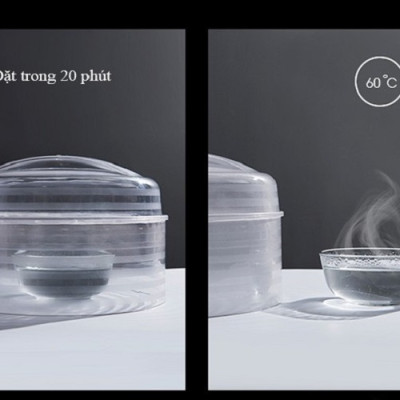 LỒNG BÀN BẢO QUẢN THỰC PHẨM 4 TẦNG CHỊU NHIỆT - FOOD COVER