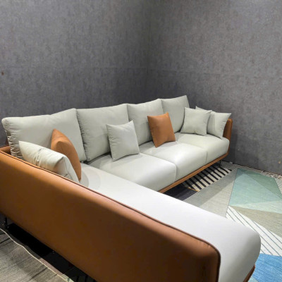 Sofa phòng khách Tundo góc InterMilan NK2025 KT 2m5 x 1m8