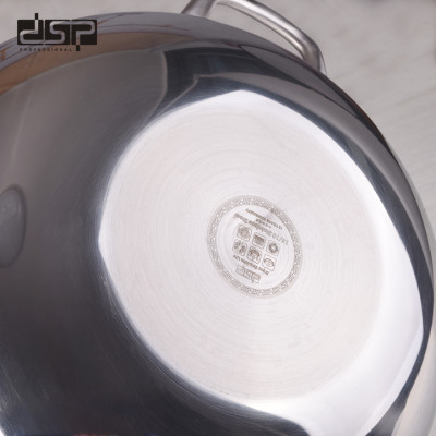 Chảo chống dính lòng sâu inox 304 cao cấp DSP CS004 bằng thép không gỉ, độ cứng cao - HÀNG CHÍNH HÃNG