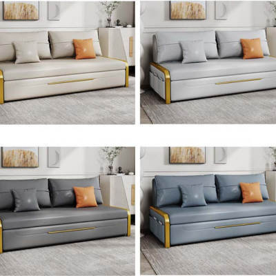 Sofa giường đa năng hộc kéo HGK-09 ngăn chứa đồ tiện dụng Tundo KT 1m8