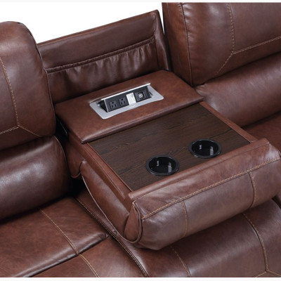 Ghế sofa thông minh ngã cơ cổng sạc USB ổ điện có khay nước Juno sofa STG3CT 