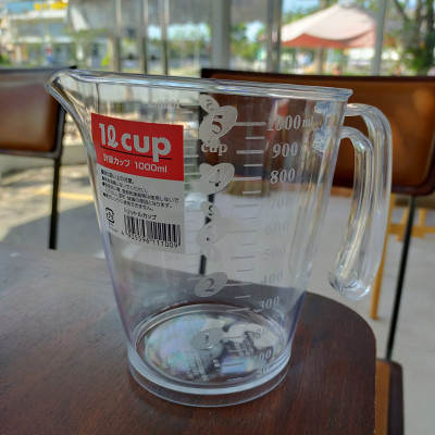 Ca đo lường có vạch chia dung tích 1000ml