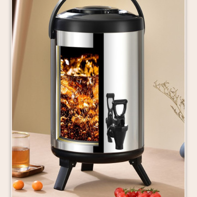 Bình Ủ Trà, Bình Đựng Trà Sữa Giữ Nhiệt Cỡ Lớn, Chất Liệu INOX 304