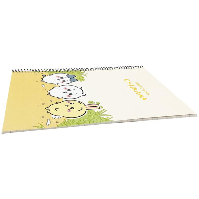 Sổ Lò Xo Kẻ Ngang Chiikawa Ver.2 - Magic Channel MJ-01-244A - Màu Vàng