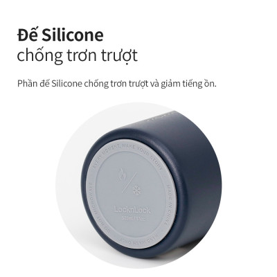 Bình giữ nhiệt Lock&Lock 505ml Maman Cup Vacuum Bottle Màu Hồng LHC1487PIK - Hàng chính hãng, nắp dùng làm cốc nước uống - JoyMall