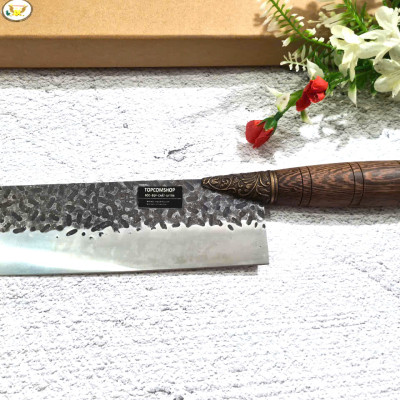 DAO BẾP - DAO THÁI HOA VĂN CAO CẤP MÃ A2 DT151 NT topcomshop vn