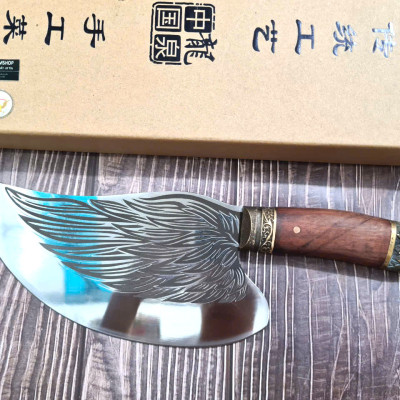 DAO BẾP - DAO THÁI CẮT HOA VĂN KHÂU ĐỒNG MÃ  A4 DT159 NT topcomshop vn